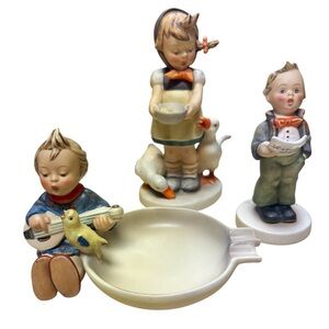 Hummel set of three vintage from West Germany 
No chips excellent condition
